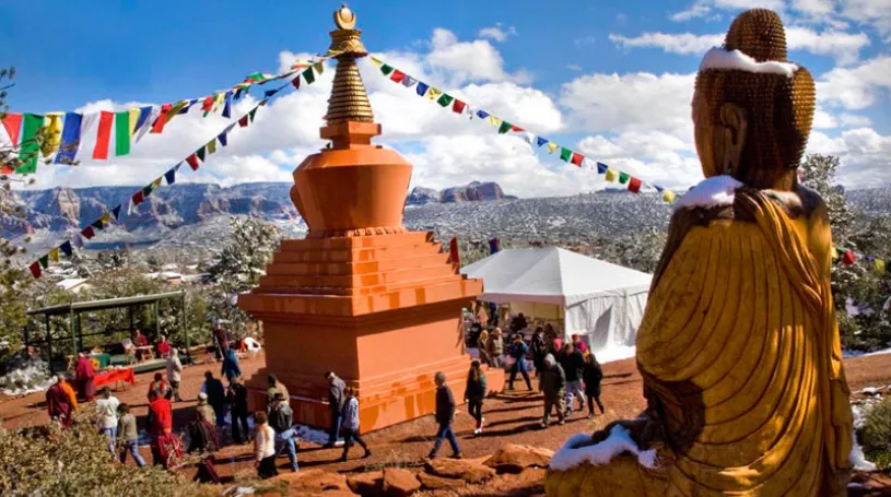 Amitabha Stupa and Peace Park