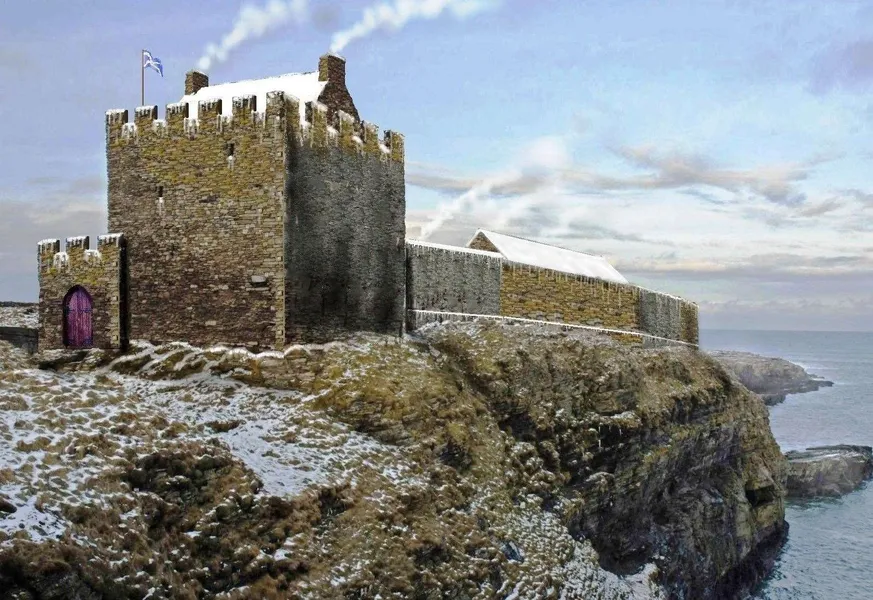 Castle of Old Wick (Old Man of Wick)