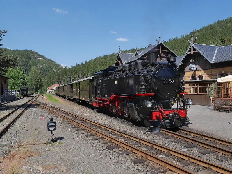 Historischer Schmalspurbahn Bahnhof Oybin (Historical Narrow Gauge Railway Station)