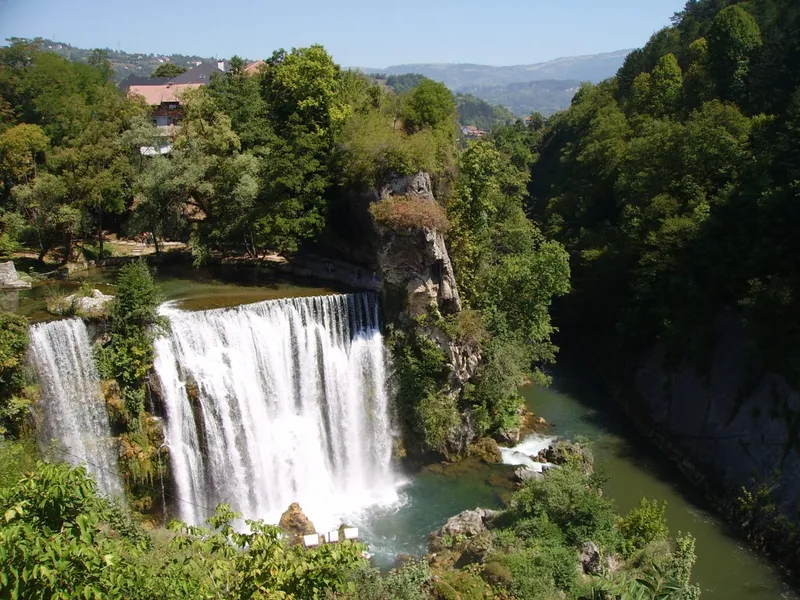 Jajce Waterfall