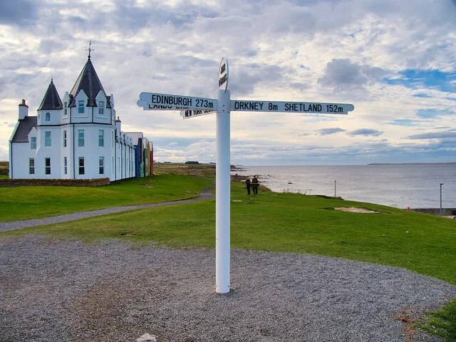 John o' Groats Signpost