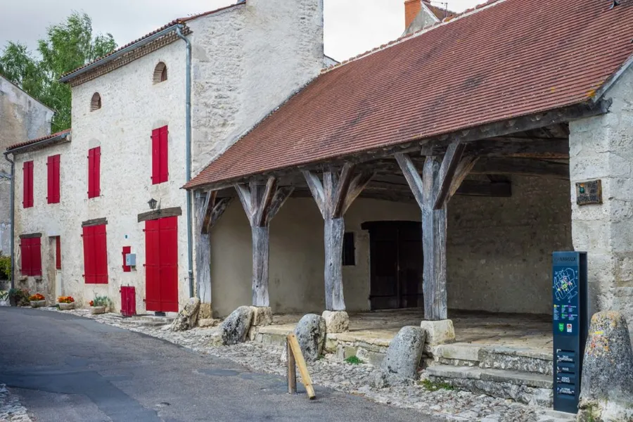 Medieval streets of Charroux