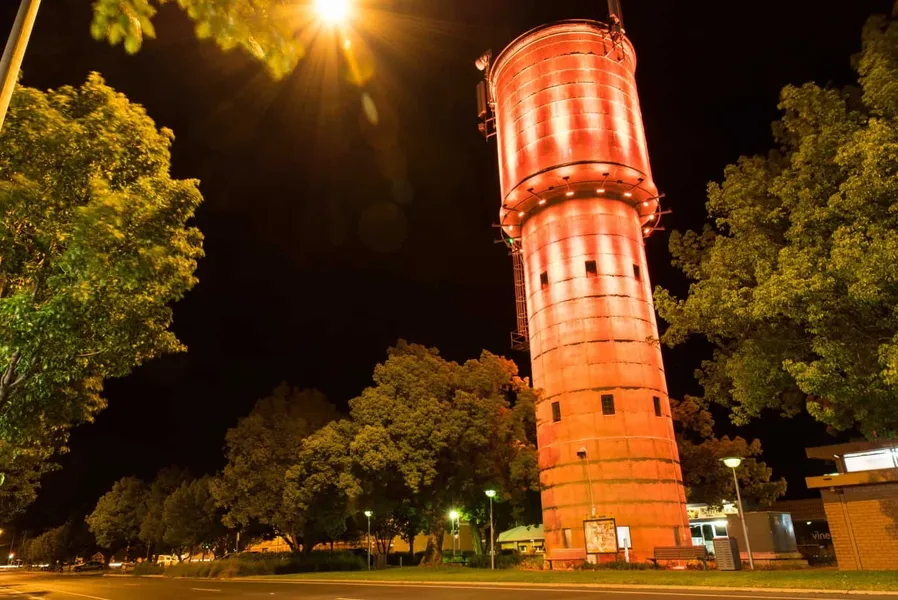 Mooroopna Water Tower Art