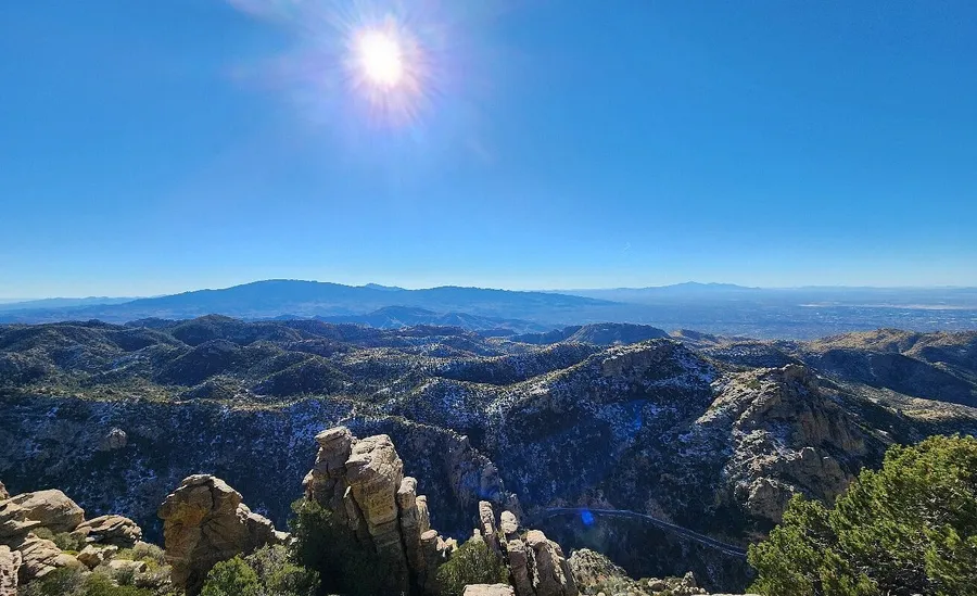 Mount Lemmon scenic drive / trails