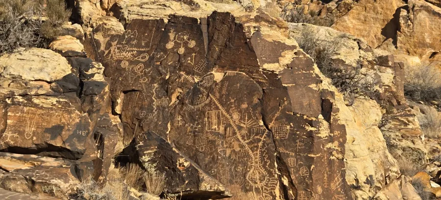 Parowan Gap Petroglyphs