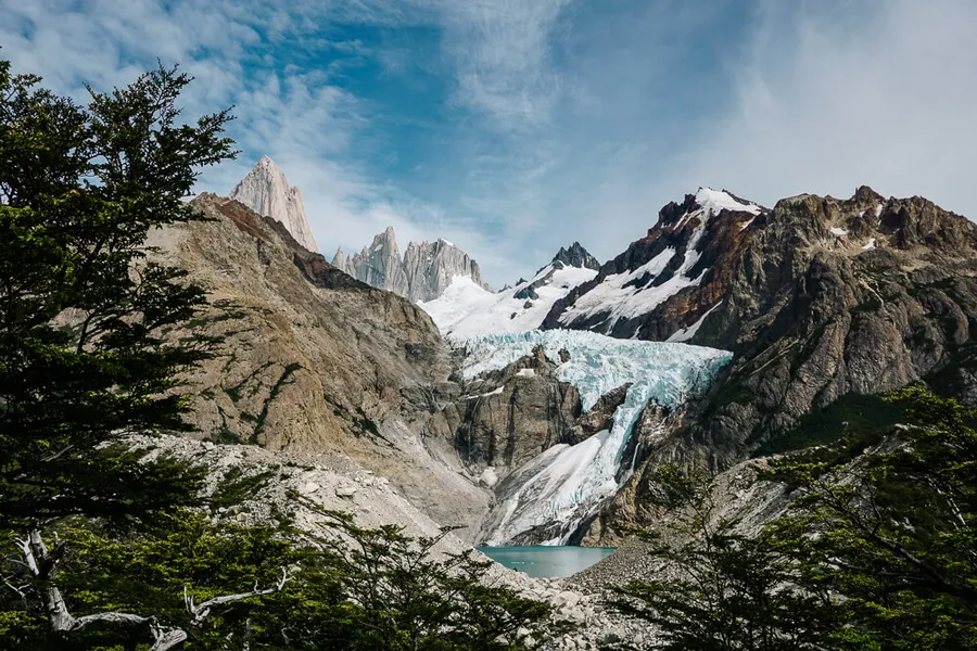 Piedras Blancas Glacier