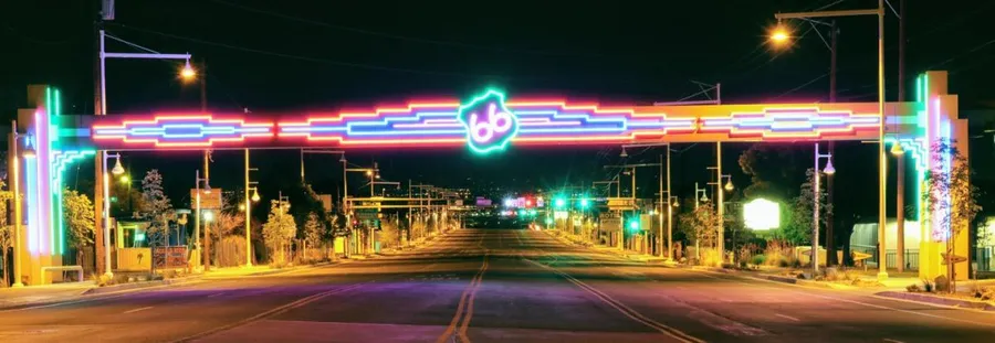 Route 66 Landmarks and Neon Signs