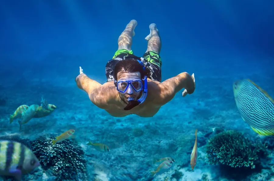 Snorkeling at the Beach