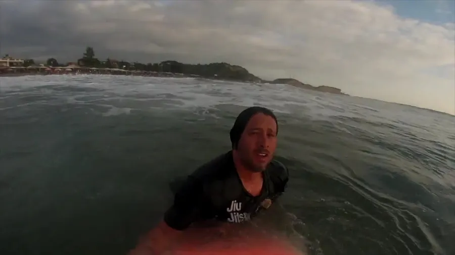 Surfing in Olon