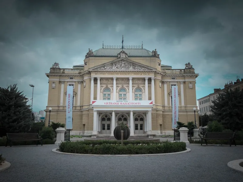 The Croatian National Theatre Ivan pl. Zajc