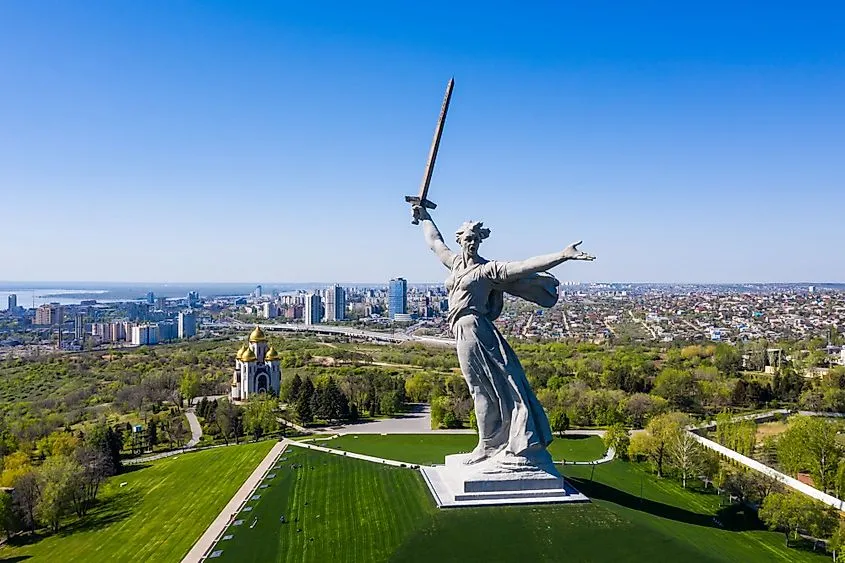 The Motherland Calls Statue
