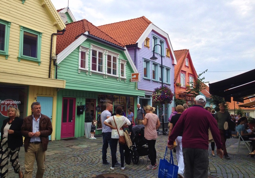 Øvre Holmegate (Colorful Street)