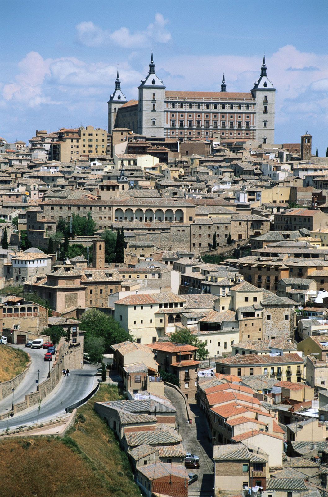 Alcázar of Toledo at Toledo, Spain