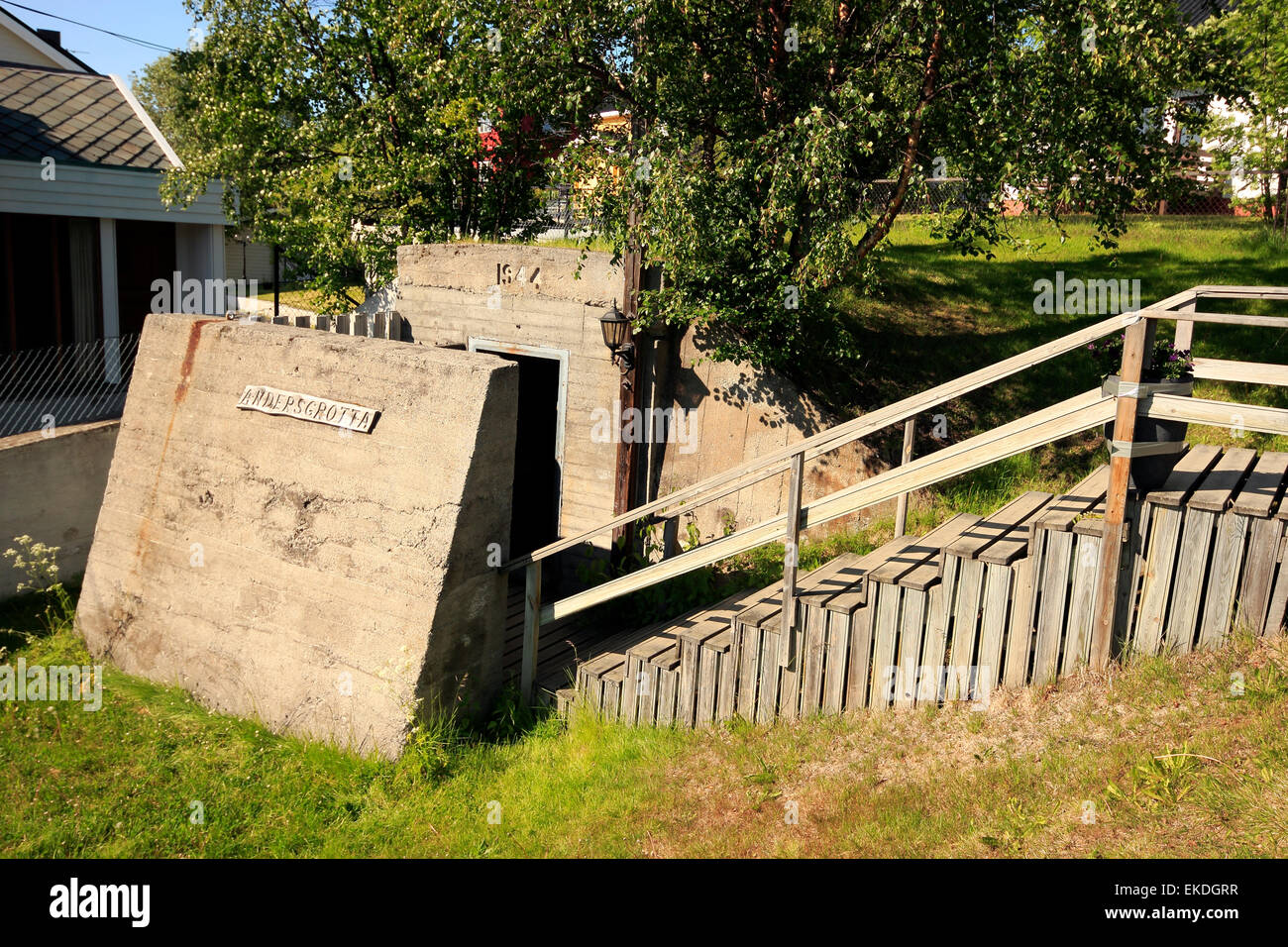 Andersgrotta WWII Bunker