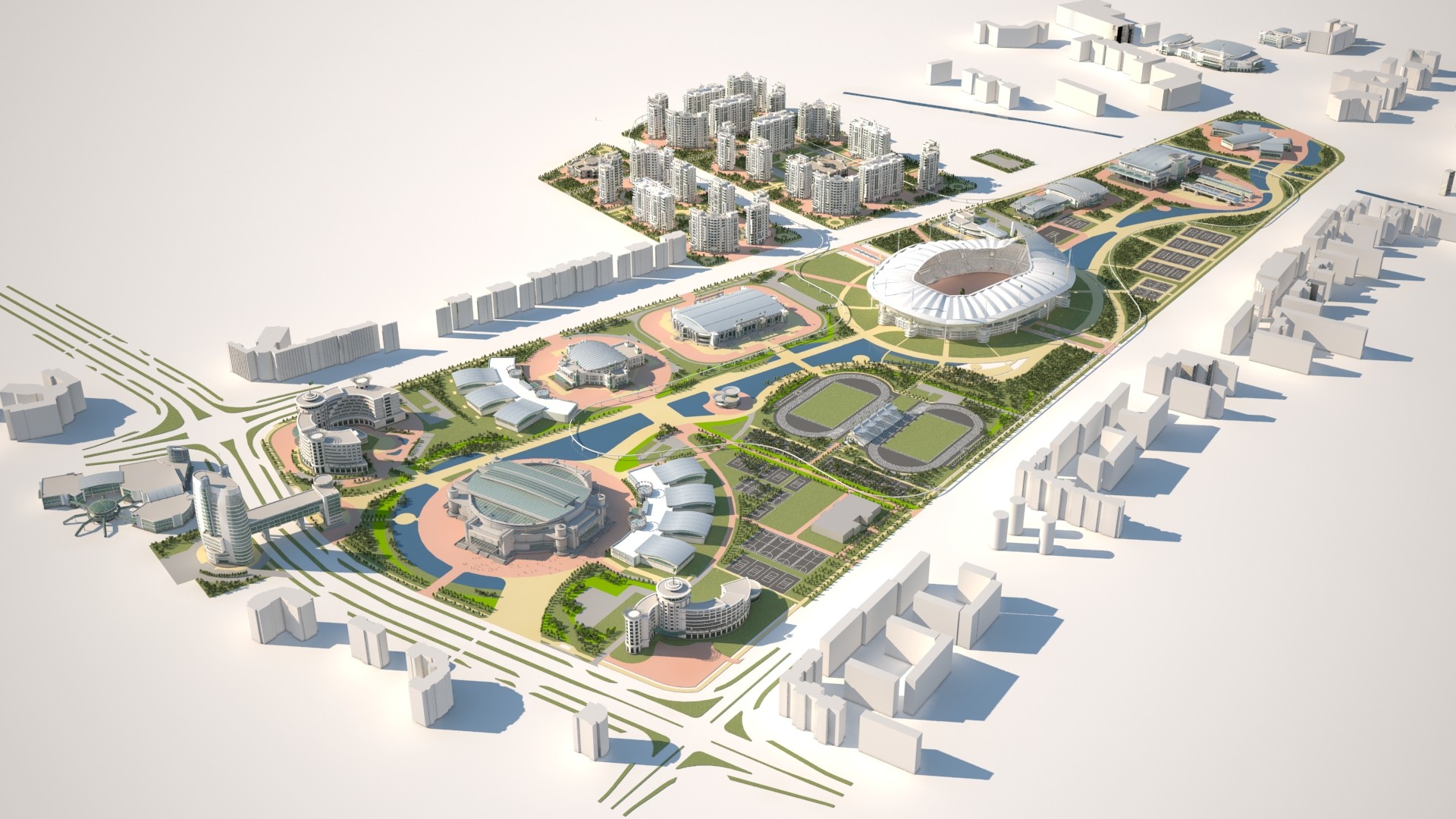 Ashgabat Olympic Complex