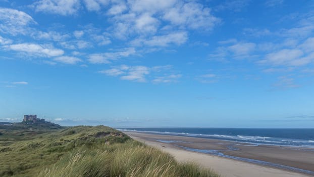 Bamburgh Beach