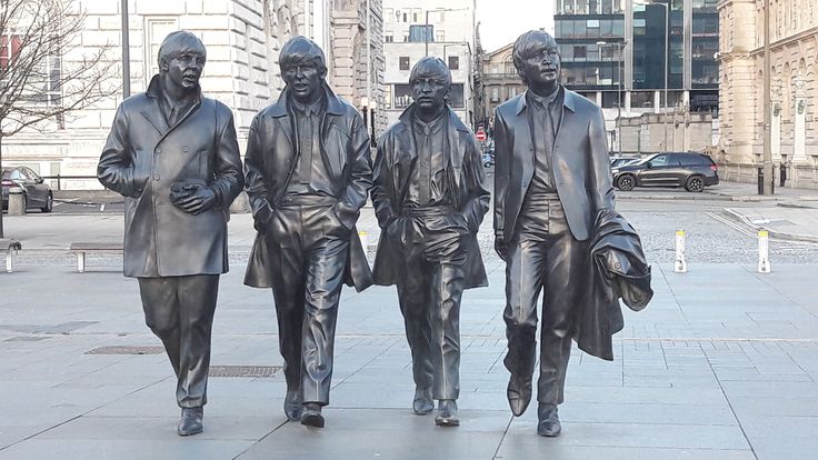 Beatles Statue at Pier Head