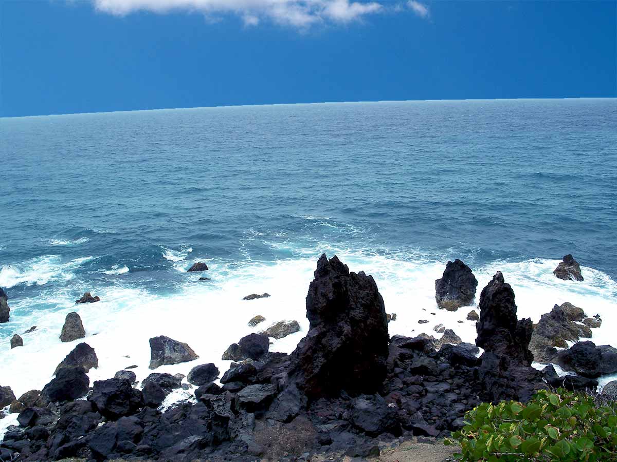 Black Rocks at Black Rocks, St. Kitts