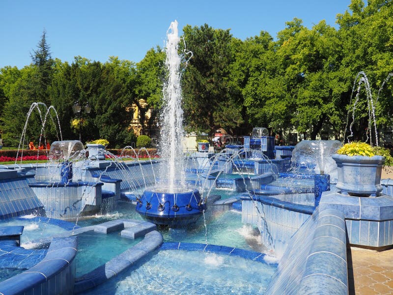 Blue Fountain