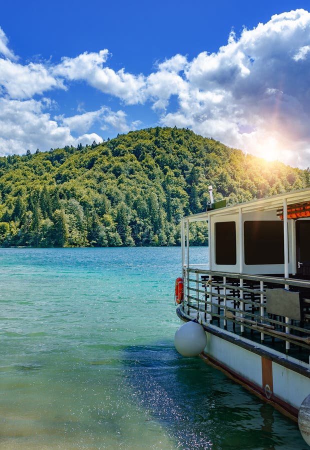 Boat Ride on Kozjak Lake