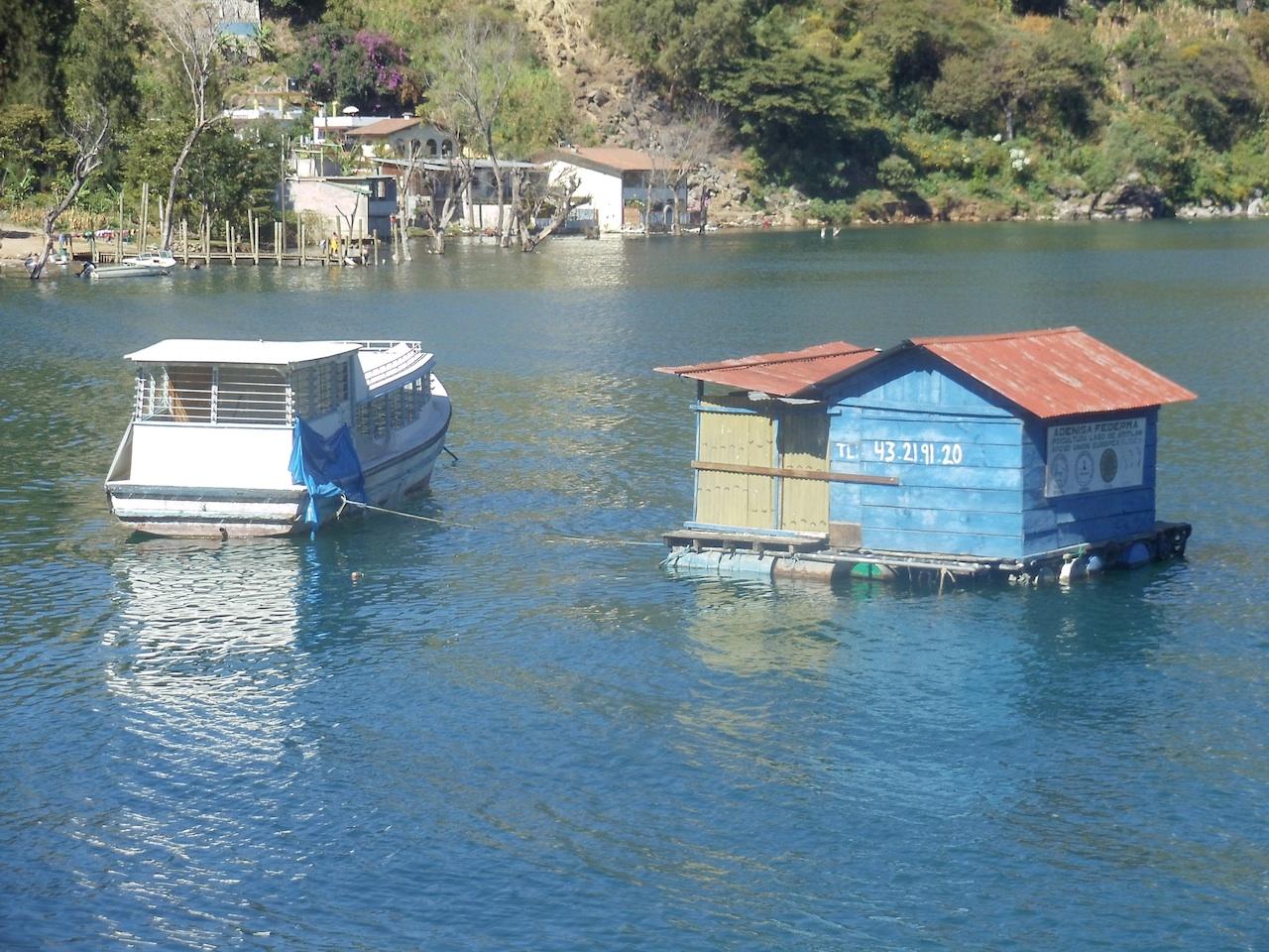 Boat tour on Lake Atitlán