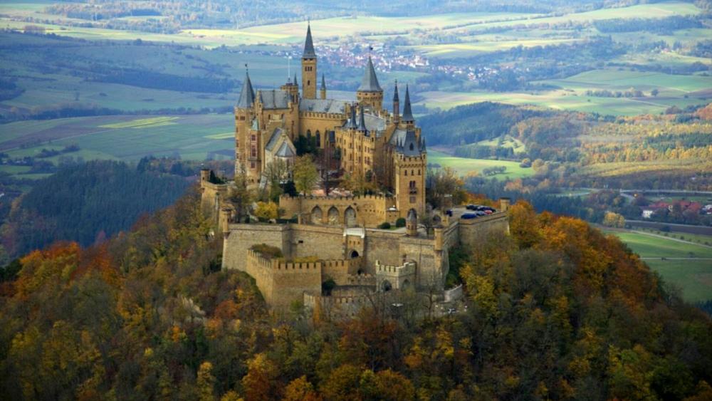 Burg Hohenzollern at Hohenzollern Castle