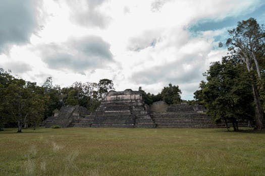 Caracol Mayan Site