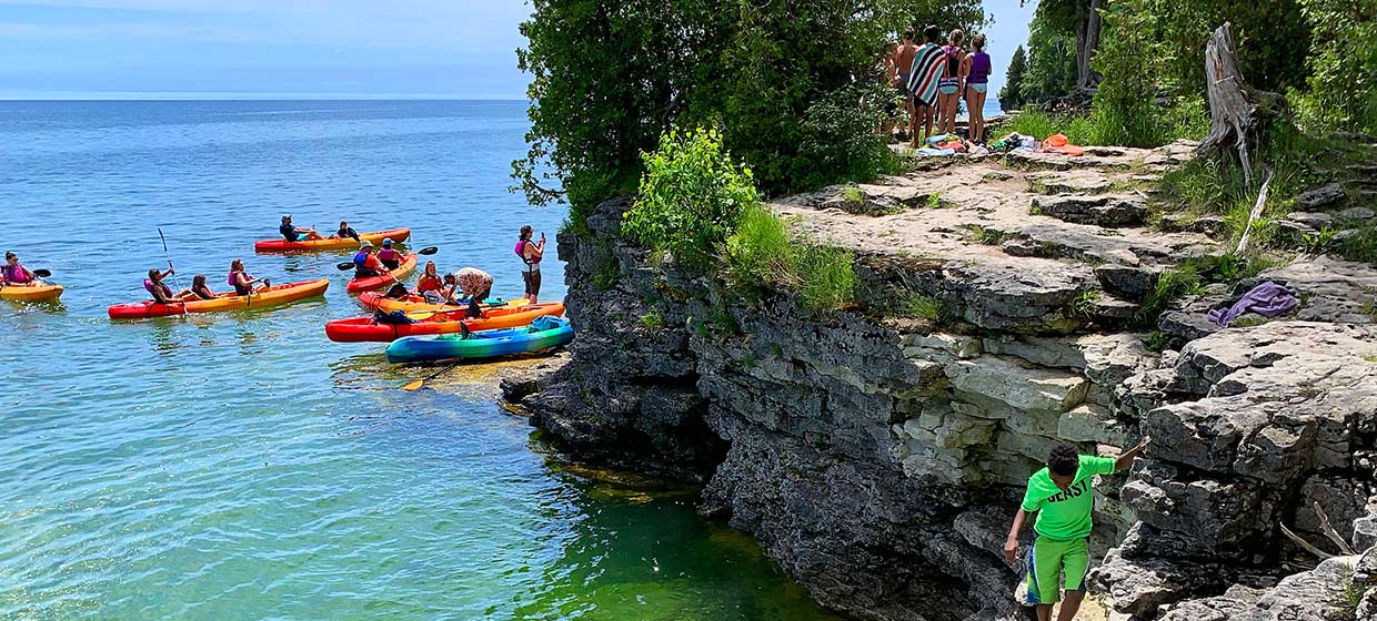 Cave Point County Park