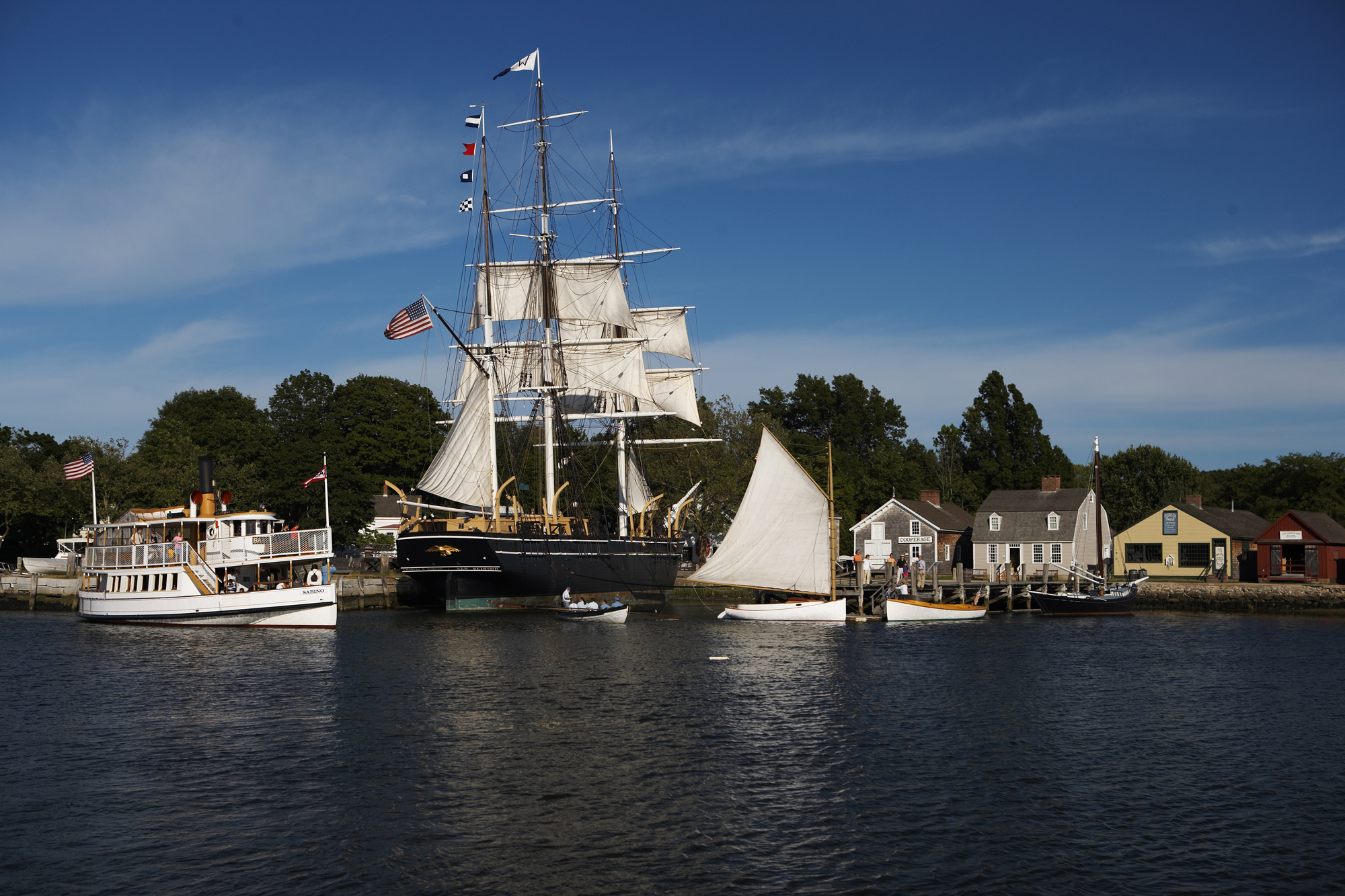 Charles W. Morgan (at Mystic Seaport)