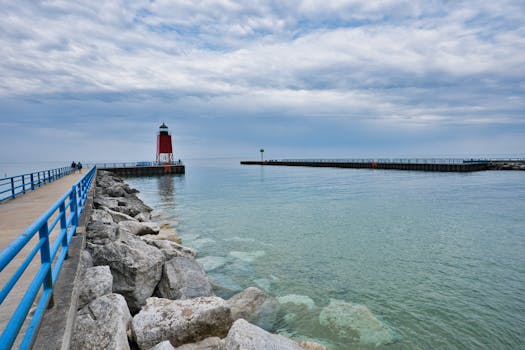 Charlevoix South Pier Light Station