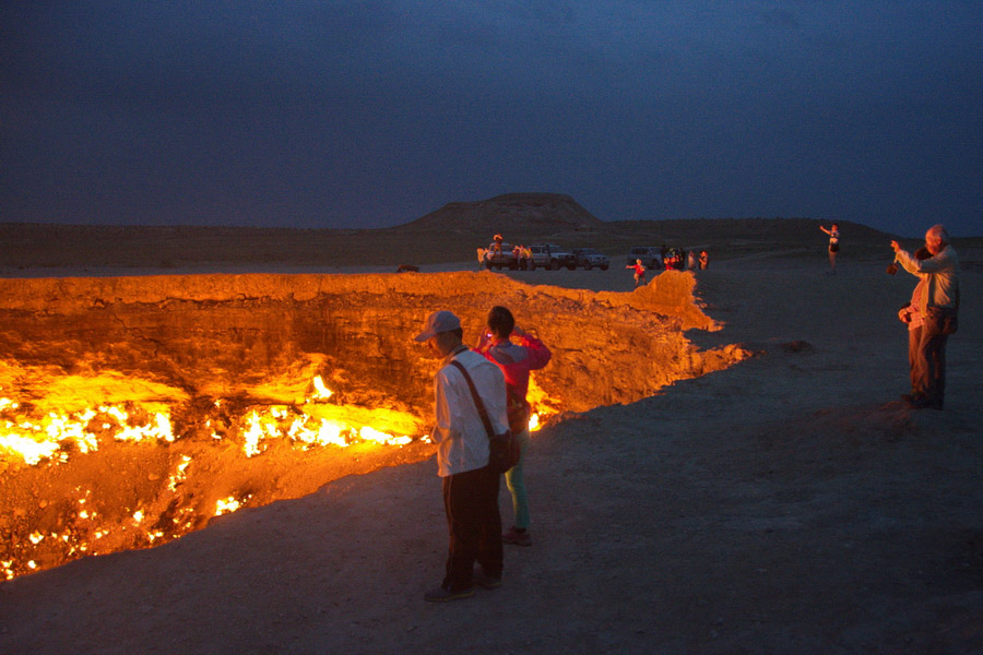 Darvaza Gas Crater (Door to Hell)