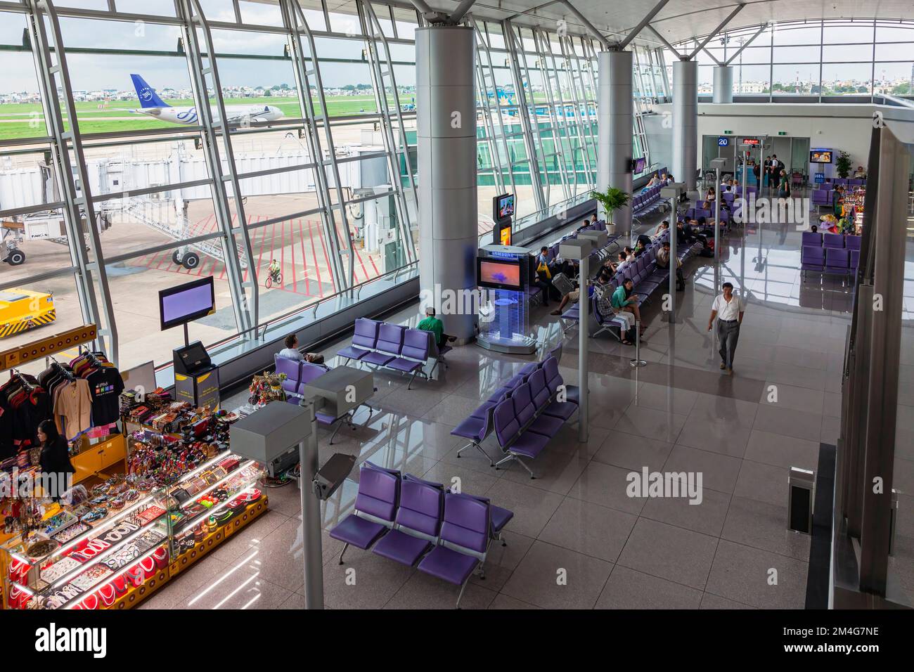 Departure from Tan Son Nhat International Airport