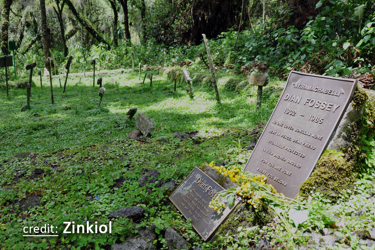 Dian Fossey Tomb