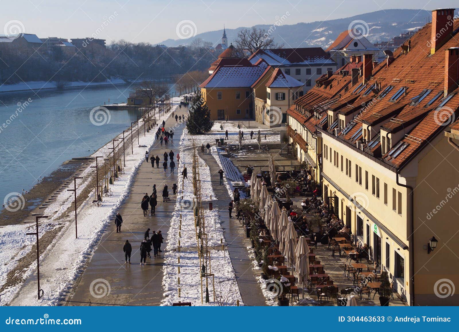 Drava River Promenade