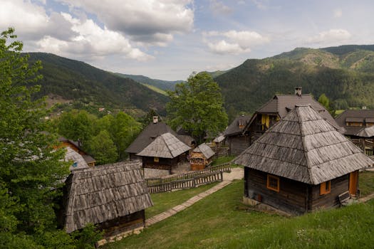 Drvengrad (Wooden City/Küstendorf)