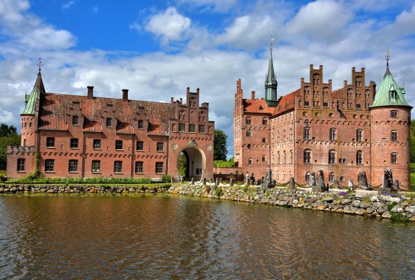 Egeskov Castle at Odense, Denmark