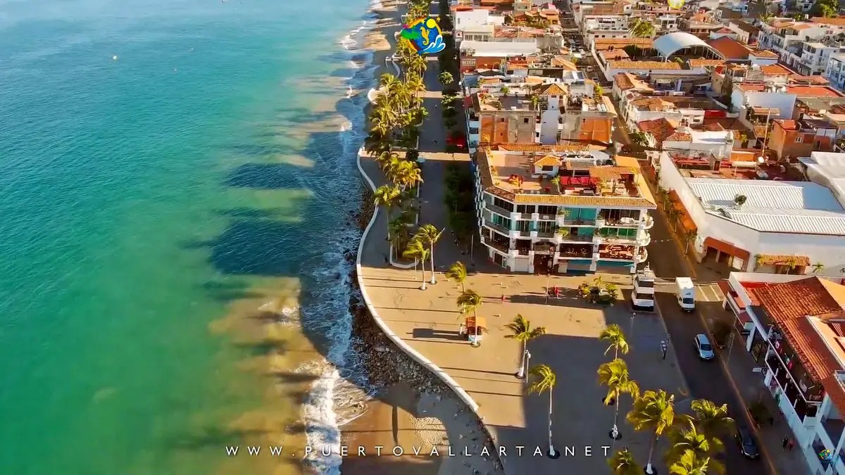 El Malecon at Puerto Vallarta, Mexico