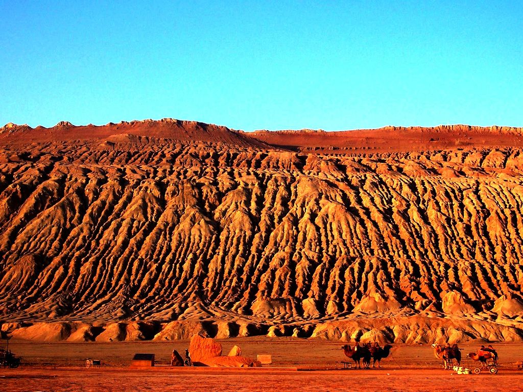 Flaming Mountains