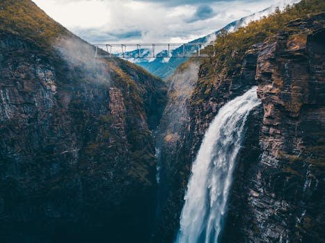 Furebergsfossen Waterfall