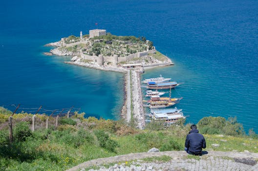 Güvercinada Island (Pigeon Island)