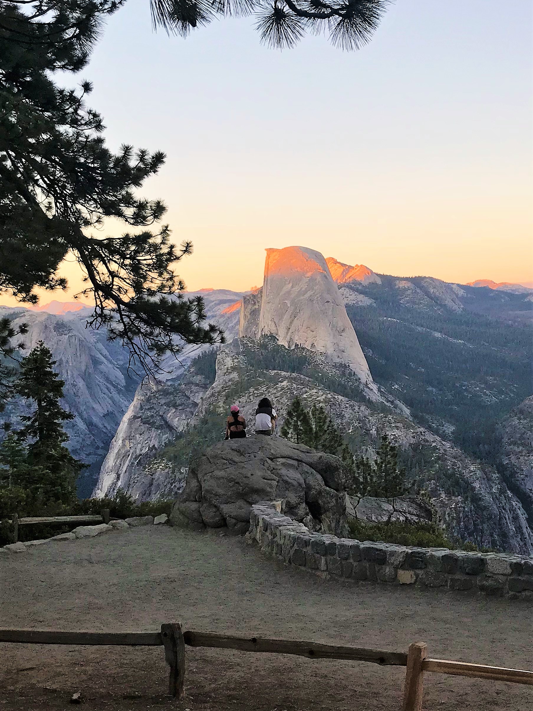 Glacier Point at Yosemite National Park