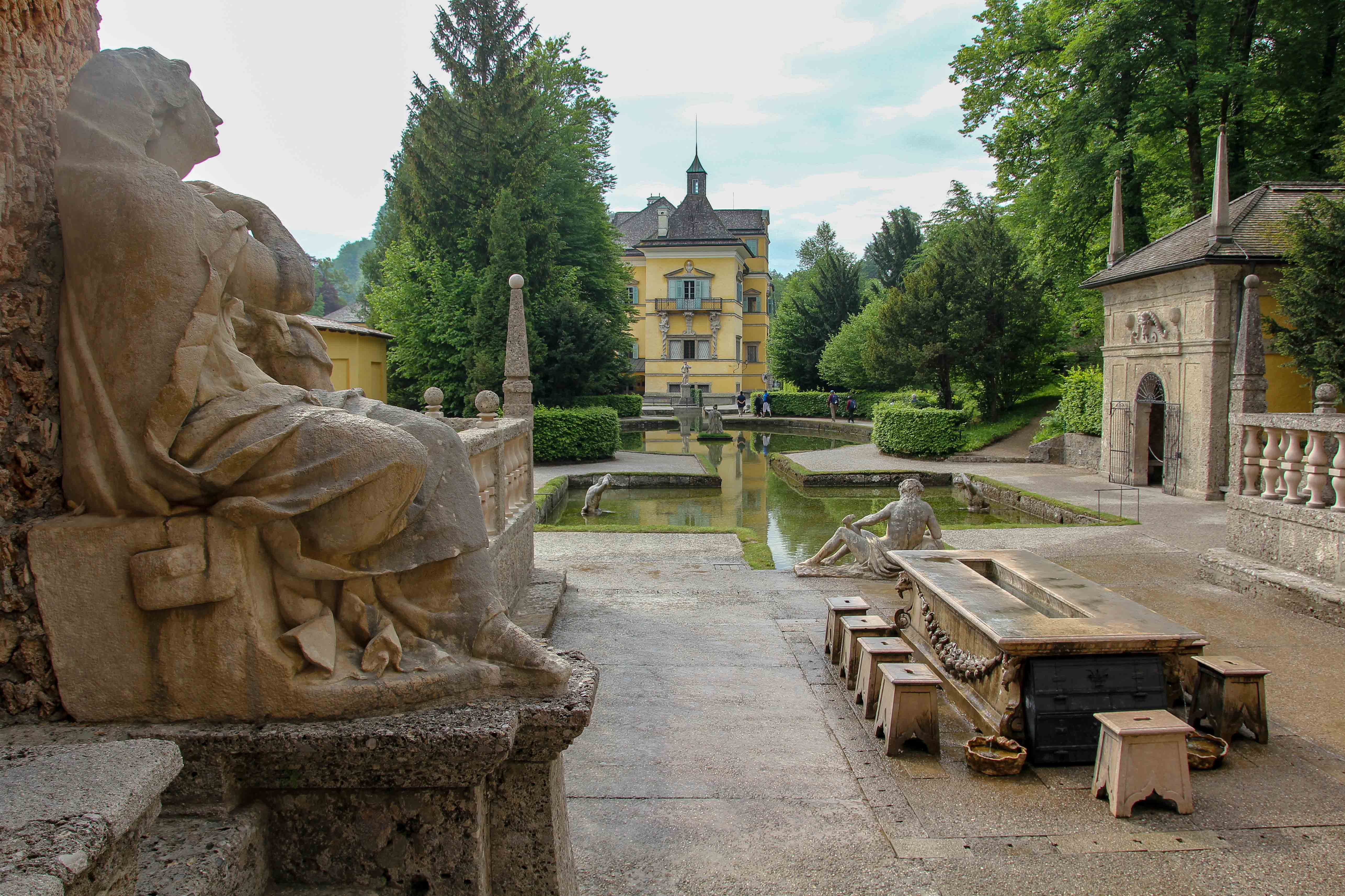 Hellbrunn Palace and Trick Fountains