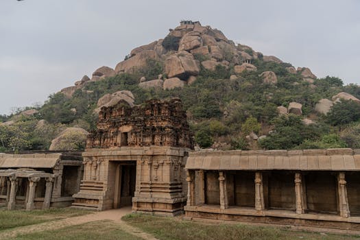 Hemakuta Hill Temple Complex