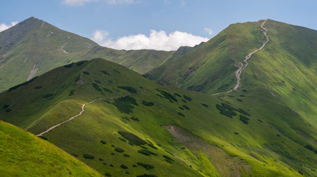 Hiking Trails in the Starohorské Vrchy Mountains