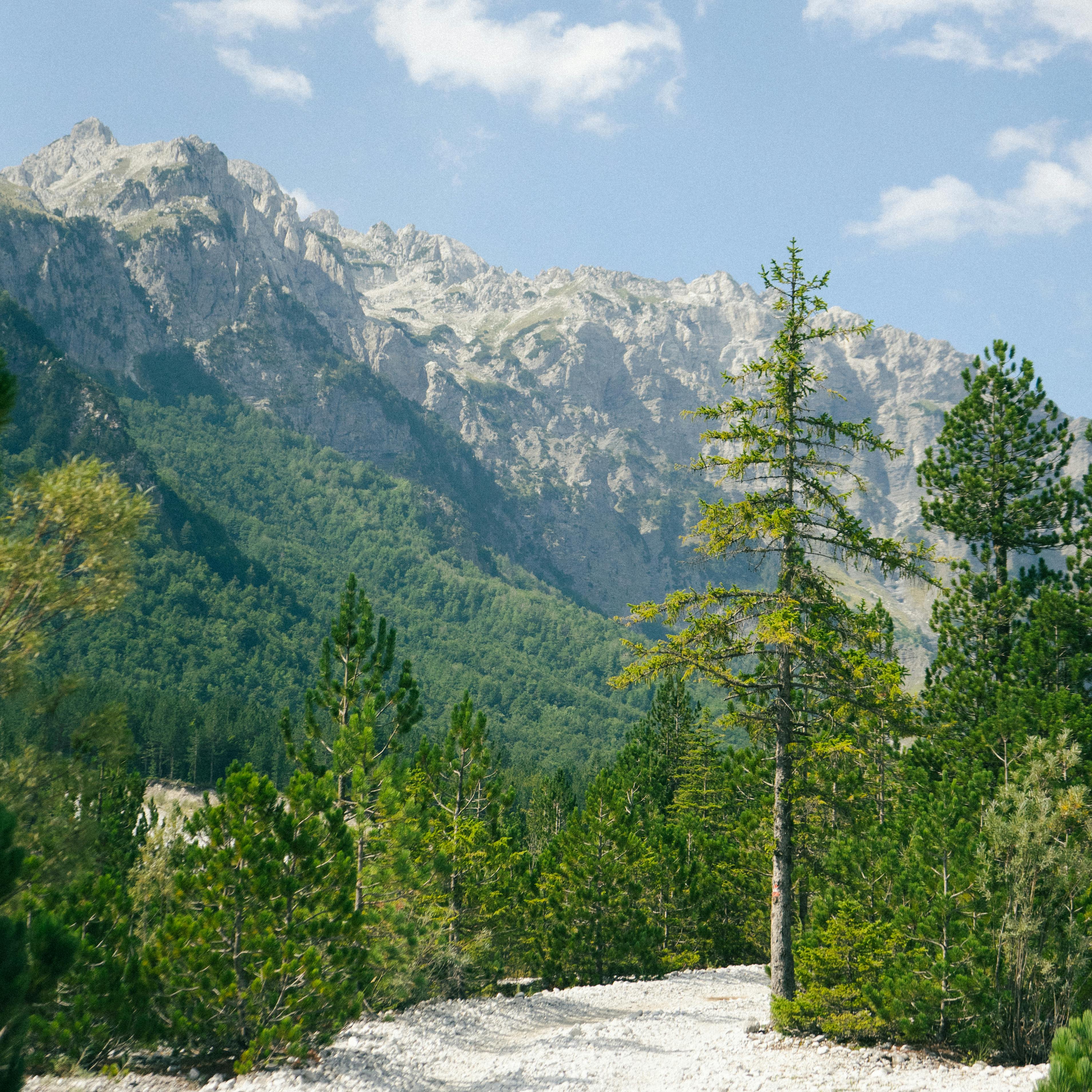 Hiking in the Albanian Alps