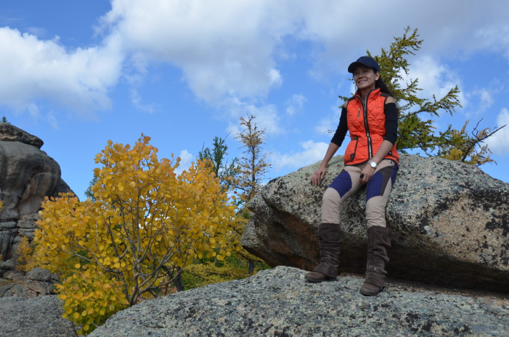 Hiking in the park