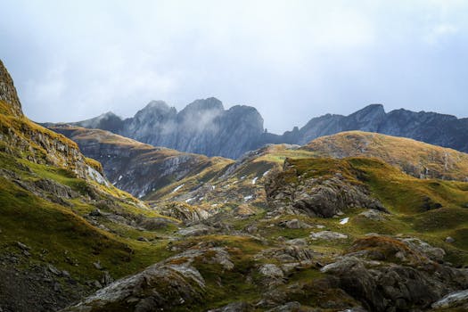 Hiking trails around Château d'Oex