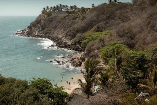 Hiking trails near Puerto Popotla