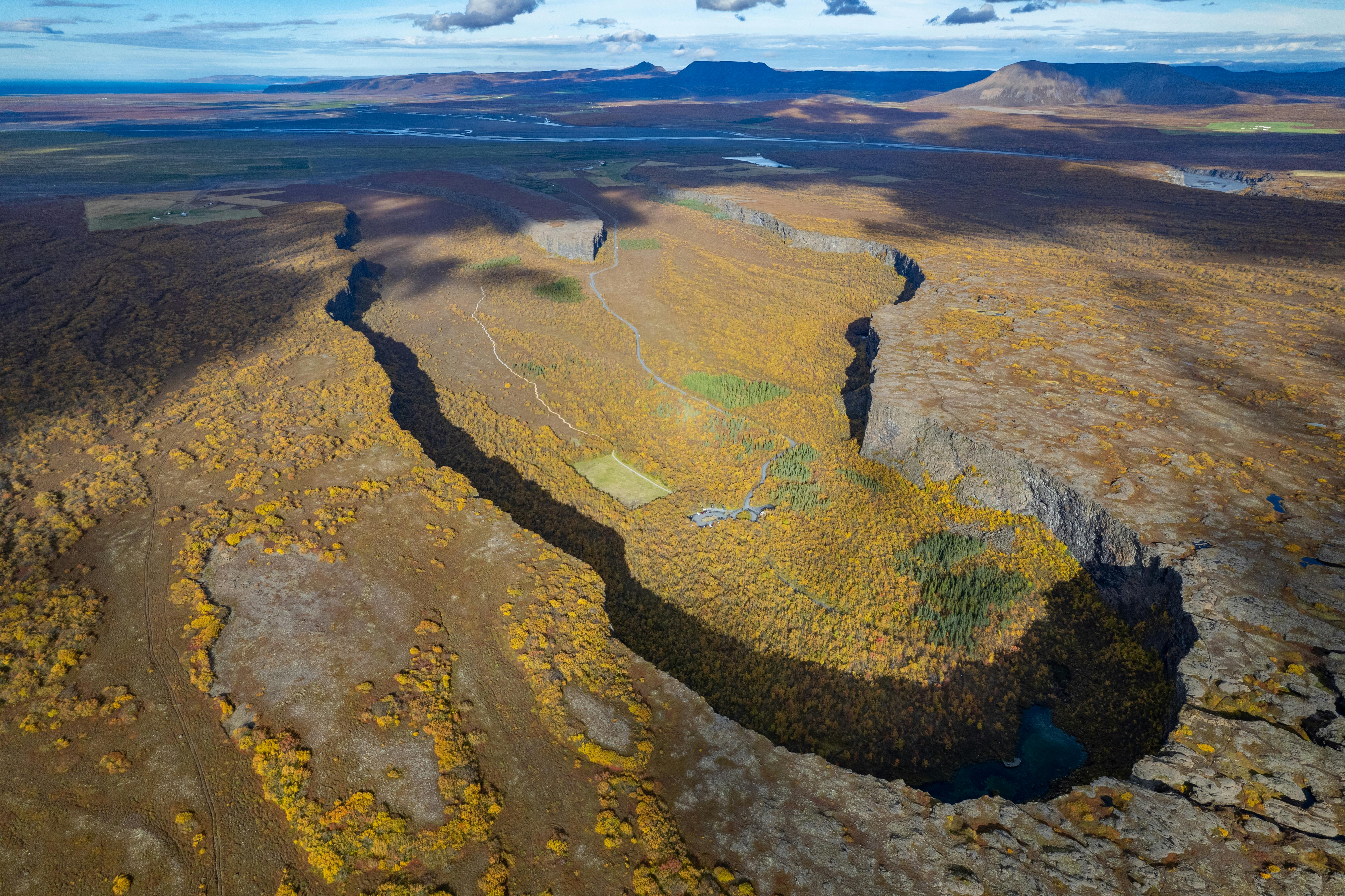 Kolugljúfur Canyon