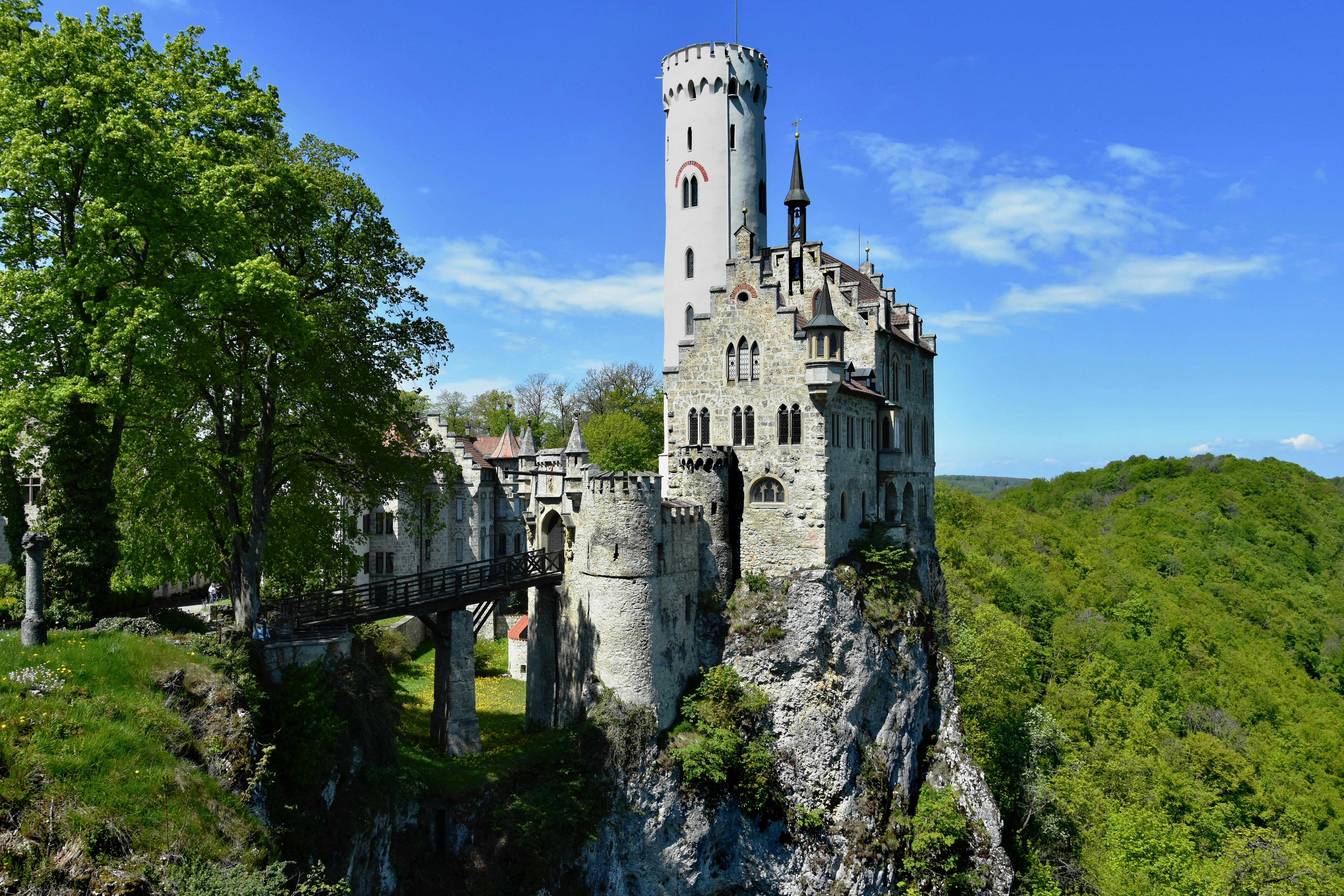 Lichtenstein Castle at Honau, Germany